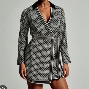 Abercrombieombie Long Sleeve Wrap Dresss